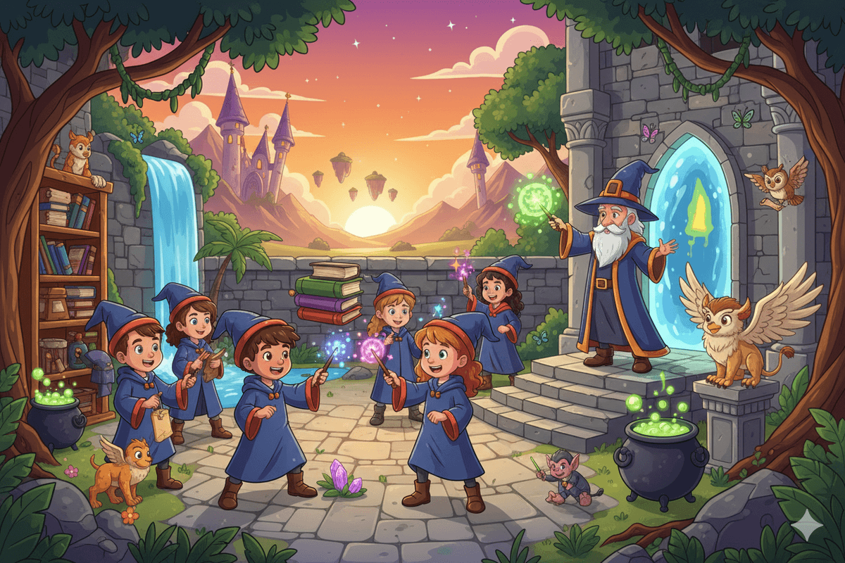 Aperçu du thème Magie & Sorciers