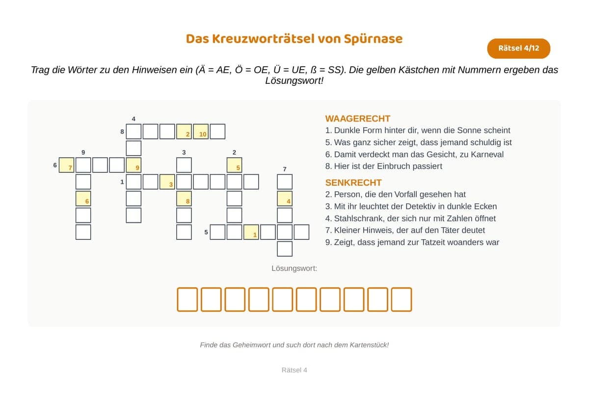 Vorschau zum Thema Detektive