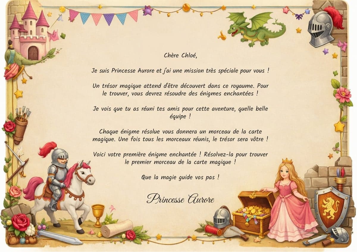Aperçu thème Princesses