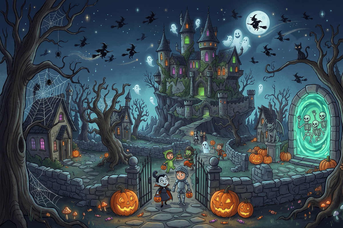 Chasse au trésor Halloween à imprimer
