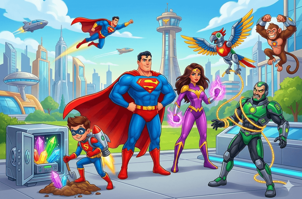 Image mystère Super-Héros