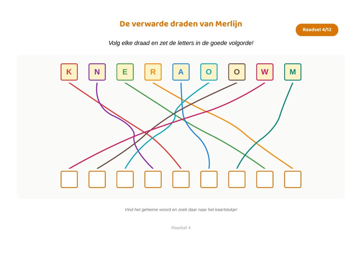 Voorbeeld uit het thema Magie & Tovenaars
